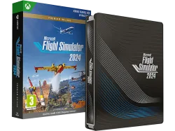 Flight Simulator 2024: Premium Deluxe - SteelBook Edition Xbox Series X S & Windows PC [Italienisch]