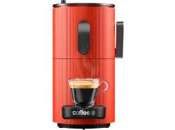 COFFEE B Horizon Kaffeemaschine Rot