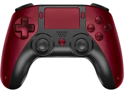READY2GAMING PS4 PRO PAD X Wireless Controller Rot für PlayStation 4, PC