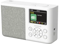 Kenwood CR-M33DAB Tischradio DAB+, FM DAB+, UKW Weiß