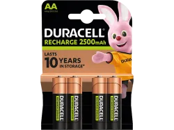 DURACELL Recharge Ultra PreCharged DX1500 AA,HR6,2400mAh,1.2V 4 St&uuml;ck