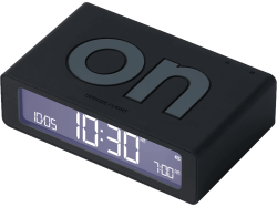 LEXON Flip Mini Wecker, Black