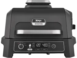 Ninja OG850CH Woodfire Pro XL Elektrogrill – schwarz / grau