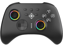 DELTACO GAMING Wirel. 3-in-1 PC Ctrl. GAM-184 with 2.4G + BT 5.2, Black