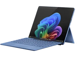 MICROSOFT Surface Pro, Copilot+ PC, 13 touchscreen, Snapdragon X Plus, 16 GB RAM, 512 SSD, Adreno? Onboard Graphics, Windows 11 Home, 11. Edition, Saphirblau
