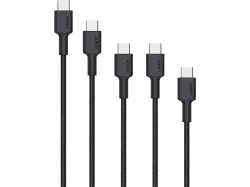 AUKEY USB-C-to-C Cable CB-CD37A 5 Pack,1x 2m,3x1m,1x0.5m