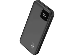 ISY IPP 10001 Powerbank 10.000 mAh Schwarz