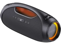 PEAQ PPA 600 Bluetooth-Lautsprecher, Schwarz, Wasserfest