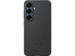 Samsung Galaxy S25 Silikon-Cover Silicone Case Black Smartphone Hülle – Handyhülle/Handy Tasche – schwarz