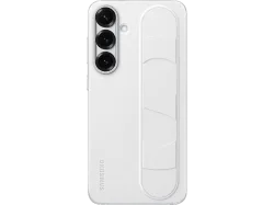 SAMSUNG Standing Grip Case, Backcover, Samsung, Galaxy S25+, Weiss