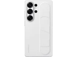 SAMSUNG Standing Grip Case, Backcover, Samsung, Galaxy S25 Ultra, Weiss