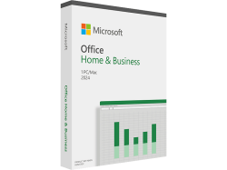 Microsoft Office Home & Business 2024 Vollversion, 1 Lizenz Windows, Mac Office-Paket