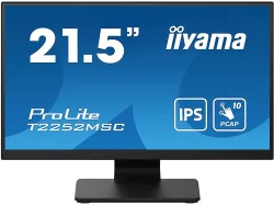 Iiyama ProLite T2252MSC-B2 Touchscreen-Monitor EEK: C (A - G) 54.6 cm (21.5 Zoll) 1920 x 1080 Pixel 16:9 5 ms HDMI®,