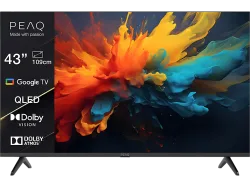 PEAQ PTV 43GQU-5024T TV (Flat, 43 / 108 cm, UHD 4K, Smart TV, Google TV)