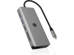 ICY BOX Mobile DockingStation IB-DK4061-CPD 2xHDMI,USB-C&A,GBit,PD 100W