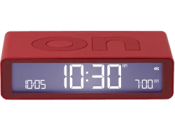 LEXON Funkwecker Flip Classic LR157R9 rot, USB-C