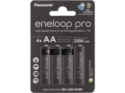 ENELOOP - Panasonic Mignon-Akku Pro, 4er, Multicolor, One Size