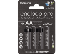 ENELOOP - Panasonic Mignon-Akku Pro, 4er, Multicolor, One Size