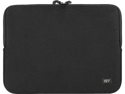 ISY INB 514 Notebook-Hülle Sleeves für Universal recyceltes, Schwarz