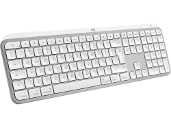 Logitech MX Keys S for Mac - PALE GREY - CH Kabellose Tastatur 920-011628 – Tastatur/Keyboard – space grau