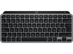 LOGITECH MX Keys Mini für Mac, Tastatur, Kabellos, Space Gray