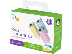 myFirst, Kids Kamera, myFirst Thermal Sticker Yellow Pink Blue , Produkte & Wohnen