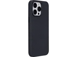 ISY Carbon, Backcover, Apple, iPhone 15 Pro, Schwarz