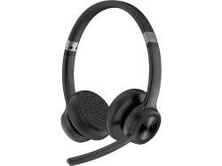 ISY IHS-8100 Wireless Office Headset BT, On-ear Bluetooth Kopfhörer Black