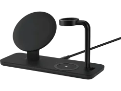 ISY IMC 6015 3-in-1 kabellose Ladestation Apple 15 W, Schwarz