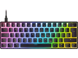DELTACO TKL Gaming Keyboard v2 RGB GAM-075V2-CH Hot-Swap,CH-Layout,Black