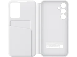 SAMSUNG Smart View Wallet Case, Bookcover, Samsung, Galaxy A35 5G, Weiss
