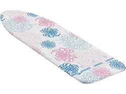 Leifheit Cotton Classic S/M Ersatzbezug – Bügelbrettbezug – weiss