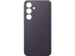 SAMSUNG Vegan Leather Case, Sleeves, Samsung, Galaxy S24+, Dunkelviolett