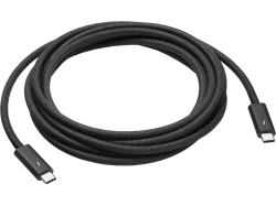 Apple Thunderbolt?-Kabel Thunderbolt? 4 Thunderbolt? (USB-C®) Stecker, Thunderbolt? (USB-C®) Stecker 3 m Schwarz