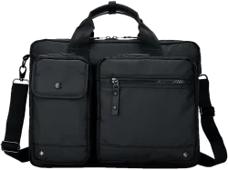 ISY INB-6000 Notebook Tasche Umhängetasche für Universal Polyester, Schwarz