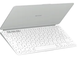 Logitech Tastatur Keys-To-Go 2 Apple Pale grey