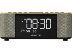 KENWOOD CR-ST40DAB-M Radiowecker mit DAB+ und Bluetooth 32 GB, DAB+, FM, Bluetooth, Holz/Schwarz