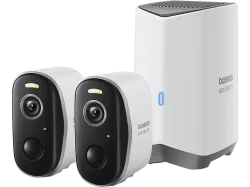 Baseus, Netzwerkkamera, Baseus N1+ Outdoor Camera 2K 2Cam Kit, Produkte & Wohnen