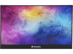 Verbatim PM-14 Portabler Monitor EEK A (A - G) 35.6 cm (14 Zoll) 1920 x 1080 Pixel 16:9 6 ms HDMI®, USB-A (USB 2.0),