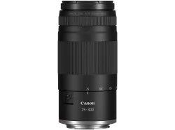CANON RF 75-300mm F4-5.6 75 mm - 300 f/4 f/5.6 (Zoomobjektiv für Canon R-Mount, Schwarz)