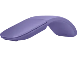 Microsoft MICROSOFT Surface Arc Mouse Violet (P) Maus Bluetooth® BlueTrack Violett 2 Tasten 1000 dpi Touch-Oberfläche