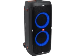 JBL PartyBox 310 Party-Lautsprecher (Lautsprechertreiber: 2 x 6,5 Zoll (176 mm) Tieftöner + 2 x 2,5 Zoll (65 mm) Hochtöner, Schwarz