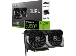 ASUS Dual GeForce RTX 5060 Ti 8GB GDDR7 (NVIDIA, Grafikkarte)