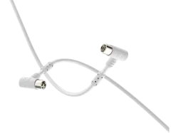 ISY ISA-9034 SAT Kabel 1.5m, Weiss