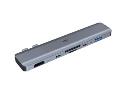 ISY IAD 1021-1 Multiadapter, Silber