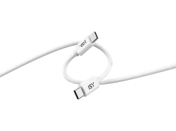 ISY IUC-5200, USB-C Kabel, 2 m, Weiss