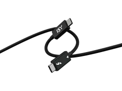 ISY IUC 1030 Thunderbolt 4 USB-C Kabel, Schwarz
