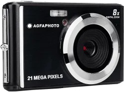 AgfaPhoto DC5200 Digitalkamera 21 Megapixel Opt. Zoom: 0 x Schwarz, Silber Integrierter Akku, mit eingebautem Blitz