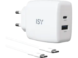 ISY IAC-4512-WT GaN Ladegerät Universal, weiß