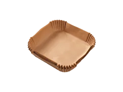 KOENIC KAFP-1616 Backpapier für Heissluftfritteuse Braun